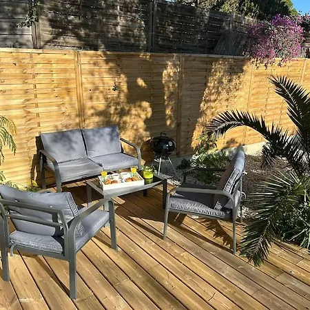 Сasa de vacaciones Bas De Cosy Les Pins Avec Jardin *