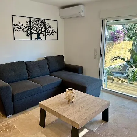 Сasa de vacaciones Bas De Cosy Les Pins Avec Jardin