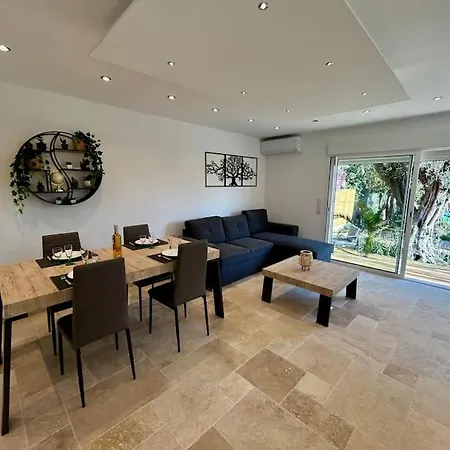 Сasa de vacaciones Bas De Cosy Les Pins Avec Jardin Juan-les-Pins